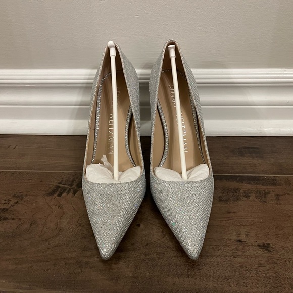 Bridal Heels - Stuart Weitzman Pumps - Picture 3 of 8
